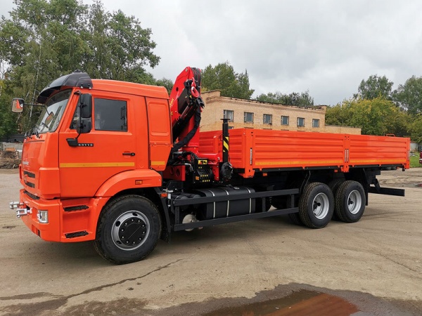 Бортовой автомобиль Камаз 65115-3094-48 с КМУ Инман ИМ-150N